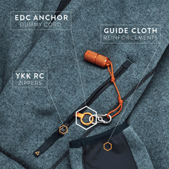 Chase Hoodie - Blue Steel