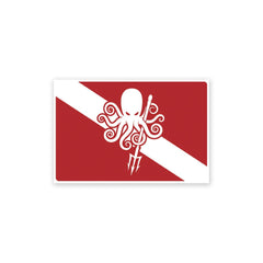 SPD Dive Flag Sticker - Small