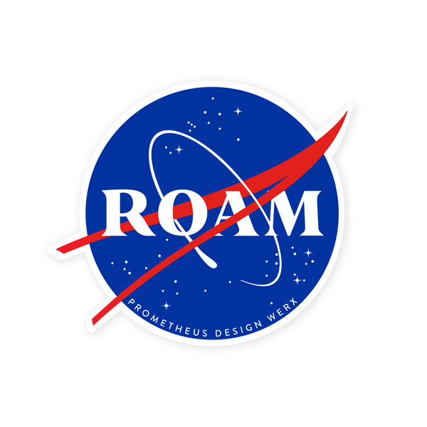 PDW ROAM Sticker