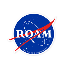 PDW ROAM Sticker