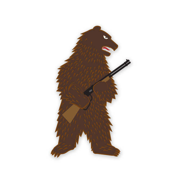 PDW The Right to Arm Bears Sticker
