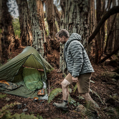 Stratus Down Hoodie - Mission Gray