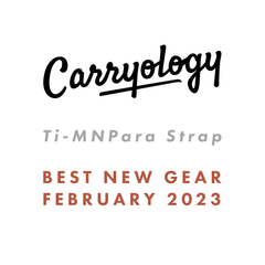 Ti-MNPara Strap 24mm - Black