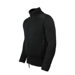 CWO Full Zip Sweater - Black
