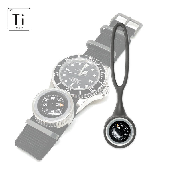 Expedition Watch Band Compass Kit TiP - Gray
