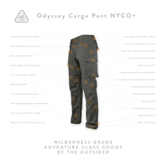 Odyssey Cargo Pant NYCO+ - Universal Gray