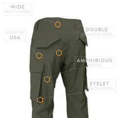 Odyssey Cargo Pant TRS - Ranger Green