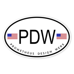 PDW International Sticker