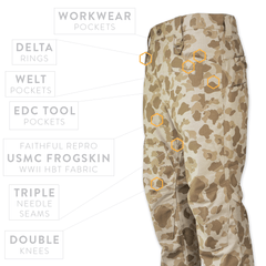 SPD Raider Field Pant HBT - Frogskin Beach