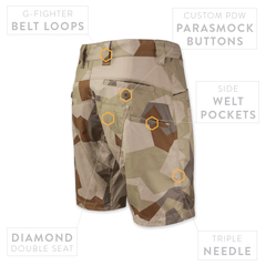 Raider Field Short NYCO - M90 Desert