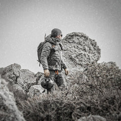 Stratus Down Hoodie - Mission Gray