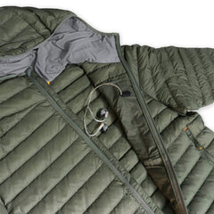 Tycho Down Hoodie - Transitional Field Green