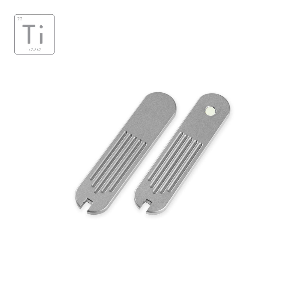 ◻️新品 PDW × VICTORINOX 58mm Topoチタンスケール PDW 】「スイスアーミーナイフ」のハンドルスケールを交換!!58mm