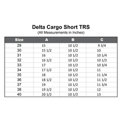 Delta Cargo Short TRS