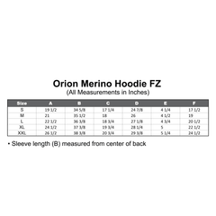 Orion Merino Hoodie FZ - Hunter Green