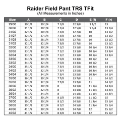 Raider Field Pant TRS T-Fit - RG