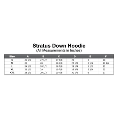 Stratus Down Hoodie - Spectre Green