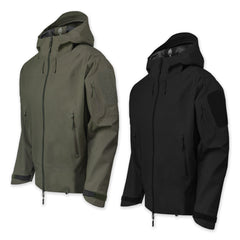 PDW Aegis LT 3-layer waterproof breathable hardshell Ranger Green and Black