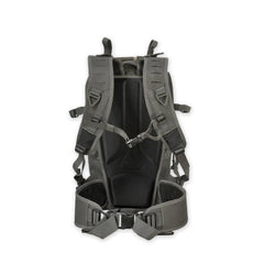 Detail of the open harness and padded back panel on the PDW All Terrain Pack 24L