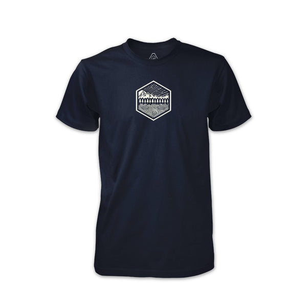 PDW All Terrain Orion GID T-Shirt - Navy