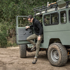 CWO Full Zip Sweater - Black