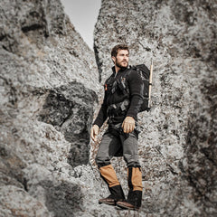 CWO Full Zip Sweater - Black