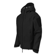PDW Aegis LT 3-layer waterproof breathable hardshell Black front view