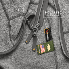 PDW Chase Hoodie Polartec fleece jacket Made in USA label 