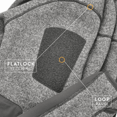PDW Chase Hoodie Polartec fleece jacket loop sleeve panel for morale patches