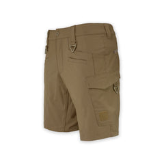 PDW Delta Cargo Shorts Technical Ripstop w/stretch coyote made in USA front view