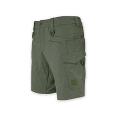 PDW Delta Cargo Shorts Technical Ripstop w/stretch transitional green made in USA front view