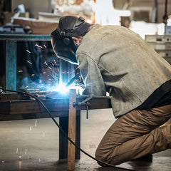 PDW Raider Field Pant Canvas+ welding sparks — hard use canvas work pant