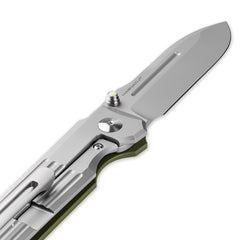 PDW SPD Invictus-SP EDC knife OD green G10 lock bar stabilizer