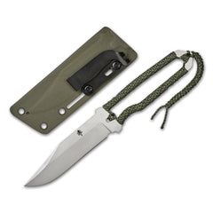 PDW STS-SFLT CPM MagnaCut skeletonized fixed blade OD green paracord 2.8oz