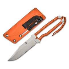 PDW STS-SFLT CPM MagnaCut skeletonized fixed blade orange type-95 cord 2.8oz