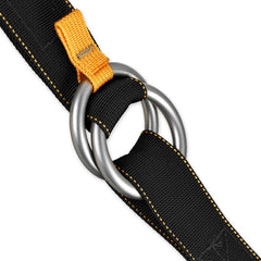 PDW Titanium ring friction belt black rings detail