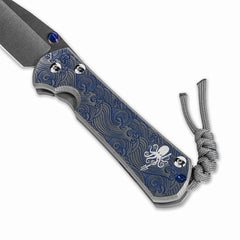 SPD X CRK Sebenza 31 Blue Wave - Small