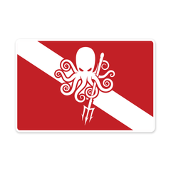 PDW Dive Flag v2 Sticker