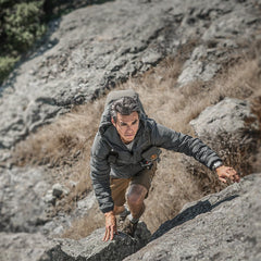 Stratus Down Hoodie - Shadow Gray