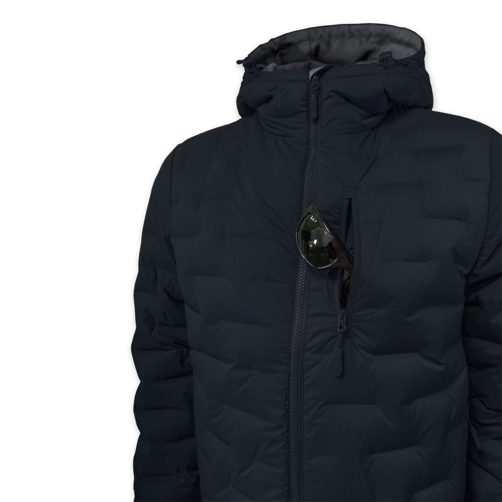 Men's Meridian Tech Hoodie in Black, Size 3XL Men's Meridian Tech Hoodie in Black, Size 3XL