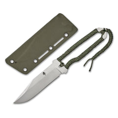 PDW SPD STS-SFLT minimalist EDC utility  pack knife OD green cord wrap kydex sheath