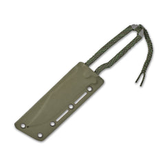 PDW SPD STS-SFLT minimalist EDC utility  pack knife od green cord wrap inside kydex sheath