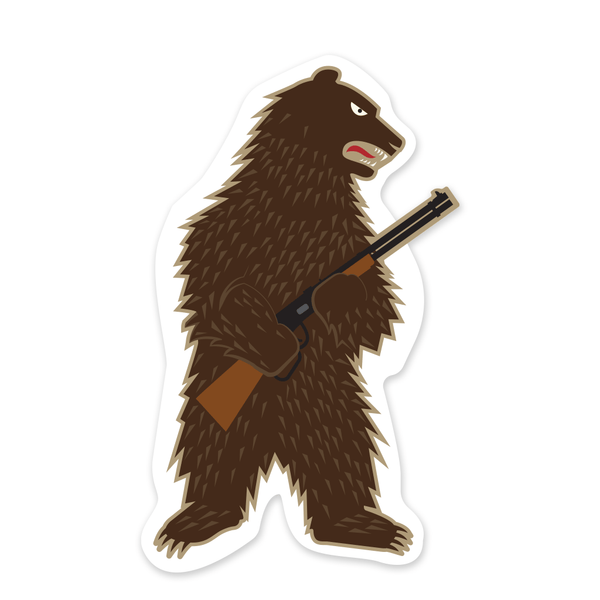 PDW Right to Arm Bears v2 Sticker