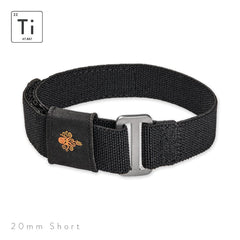 Ti-FXDS Strap 20mm - Black Short