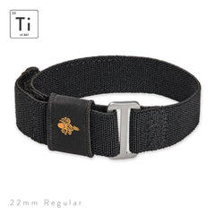 Ti-FXDS Strap 22mm - Black Reg