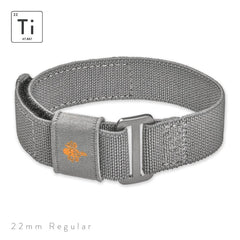 Ti-FXDS Strap 22mm - Gray Reg