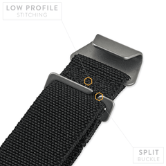 PDW SPD Ti-MNPara split buckle for fixed bar watch cases