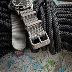 PDW Ttaniumi-Ring Strap gray 20mm MOD G10 buckle Rolex Submariner