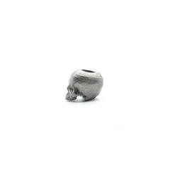 Anatomical Memento Mori Lanyard Bead Titanium