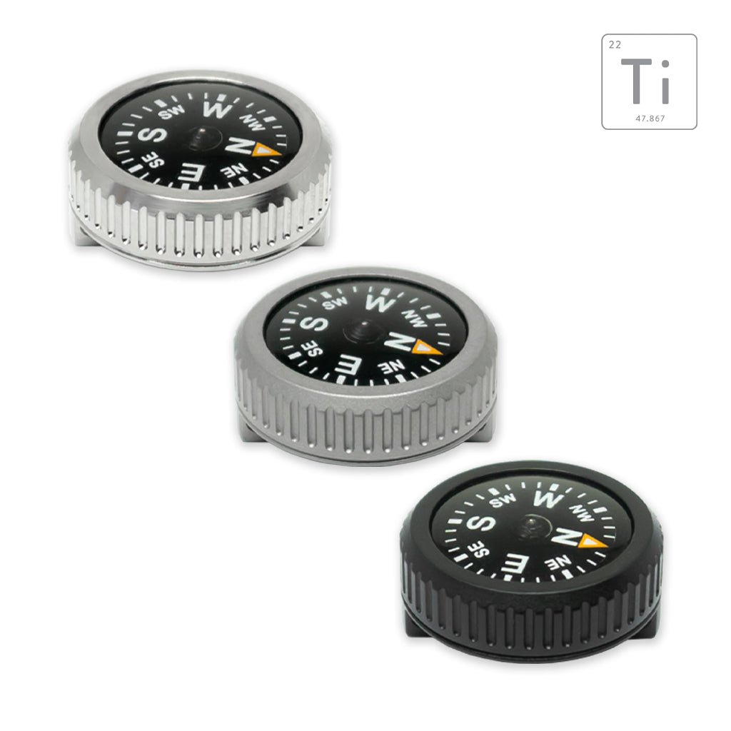 Watch Train Compass Titanium Watch Band Compass — Dive Rated 100M | PDW | Prometheus Design ...